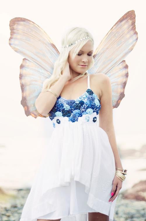 Willowfield Ocean Songbird dress