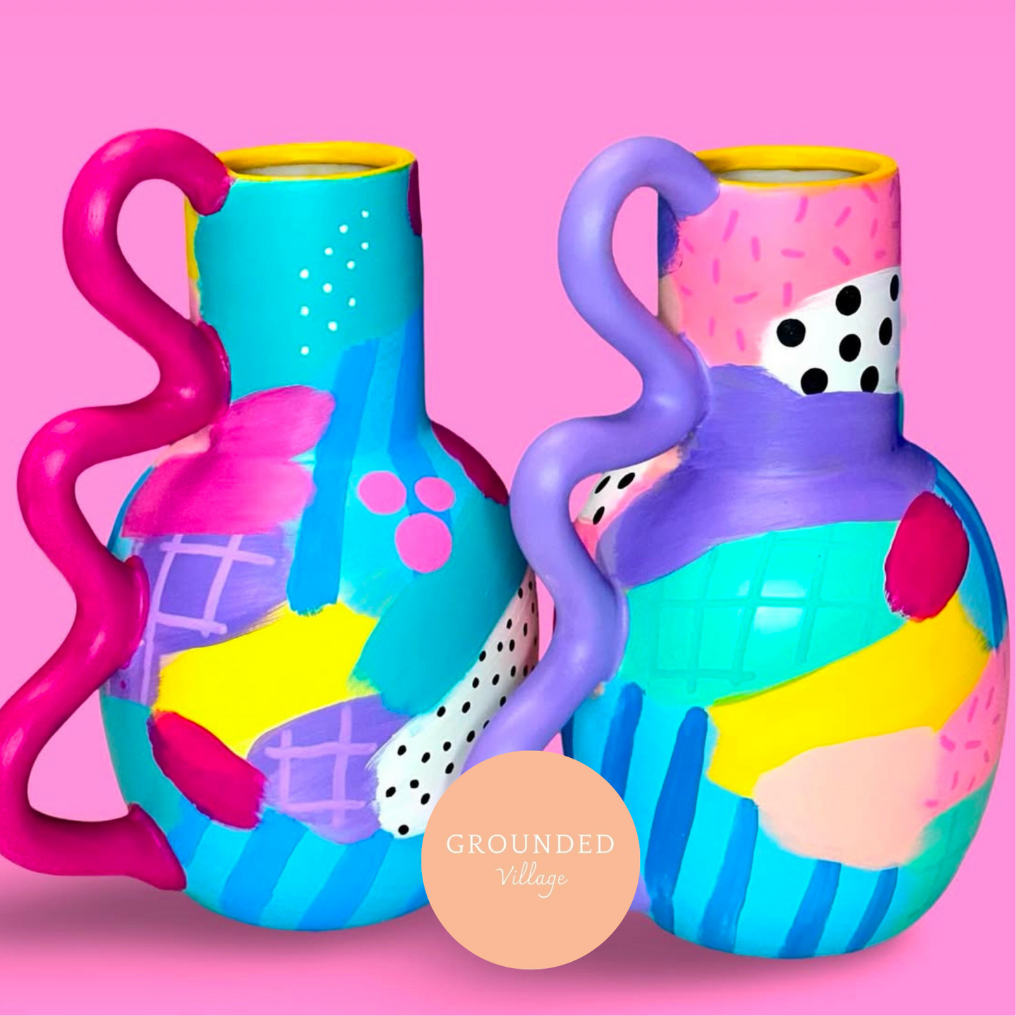 Wonderland abstract vases- Wed 12th Oct