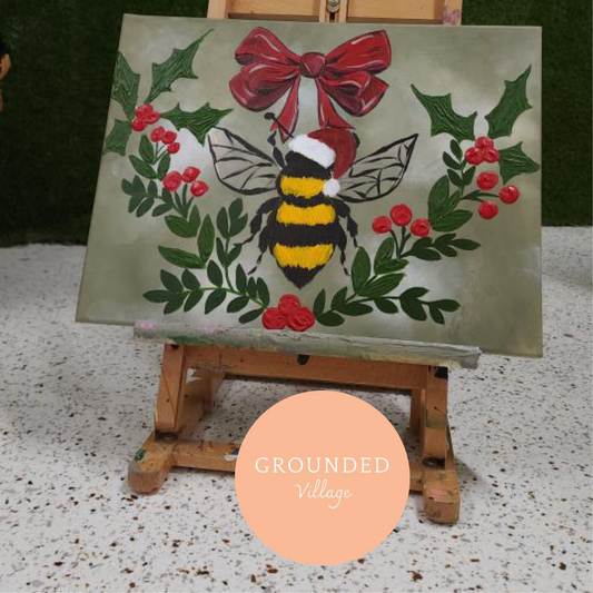 The Christmas beauty of bee paint and Sip- Saturday 13th Dec