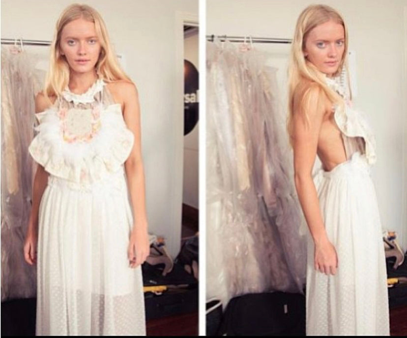 Feature Beaded neck art