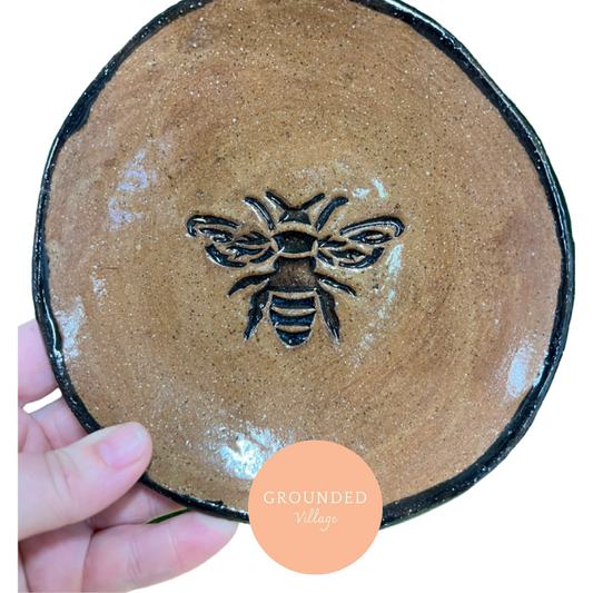 Enchanting fairy folk tea plate