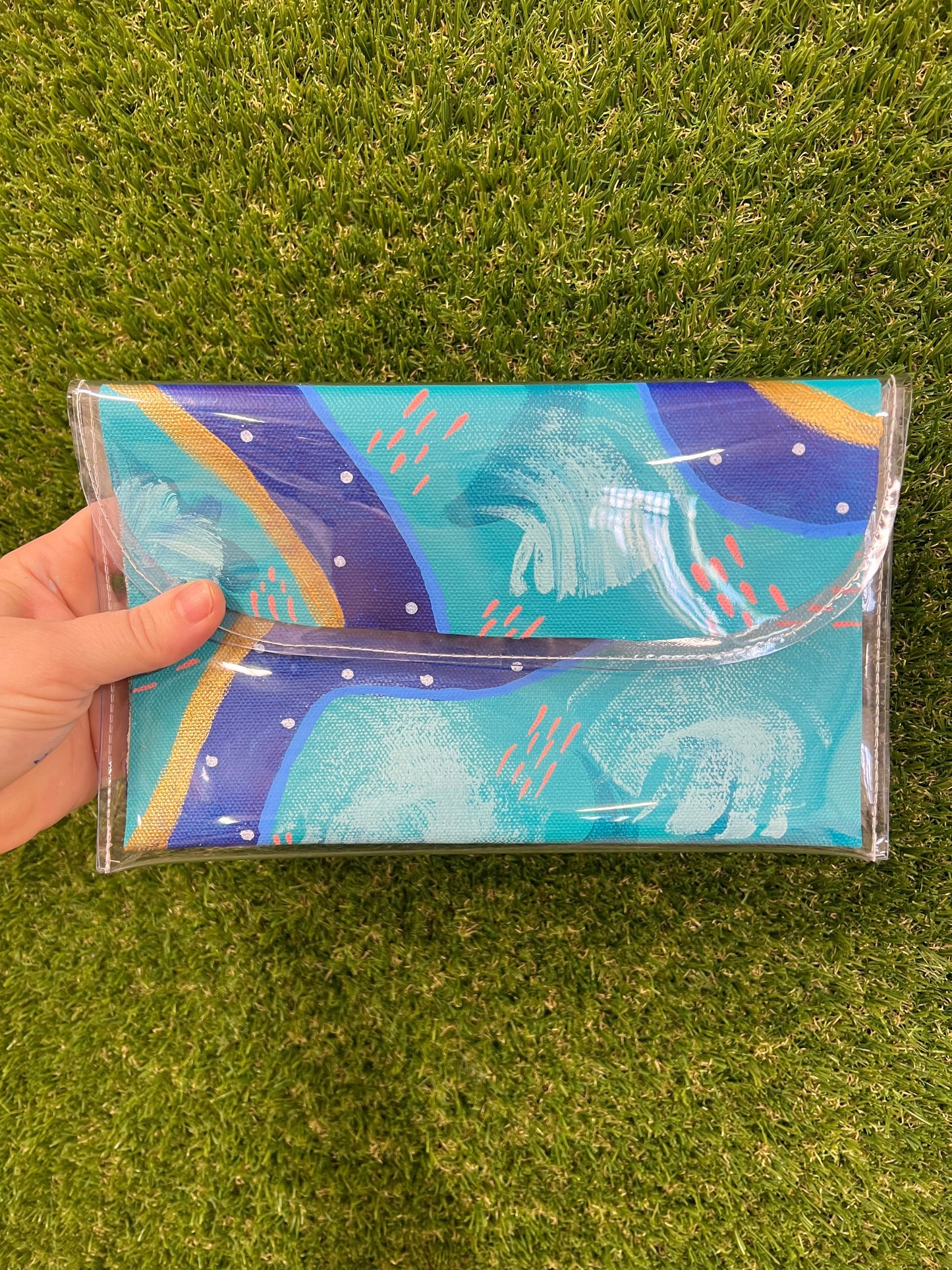 Canvas Clutch workshop