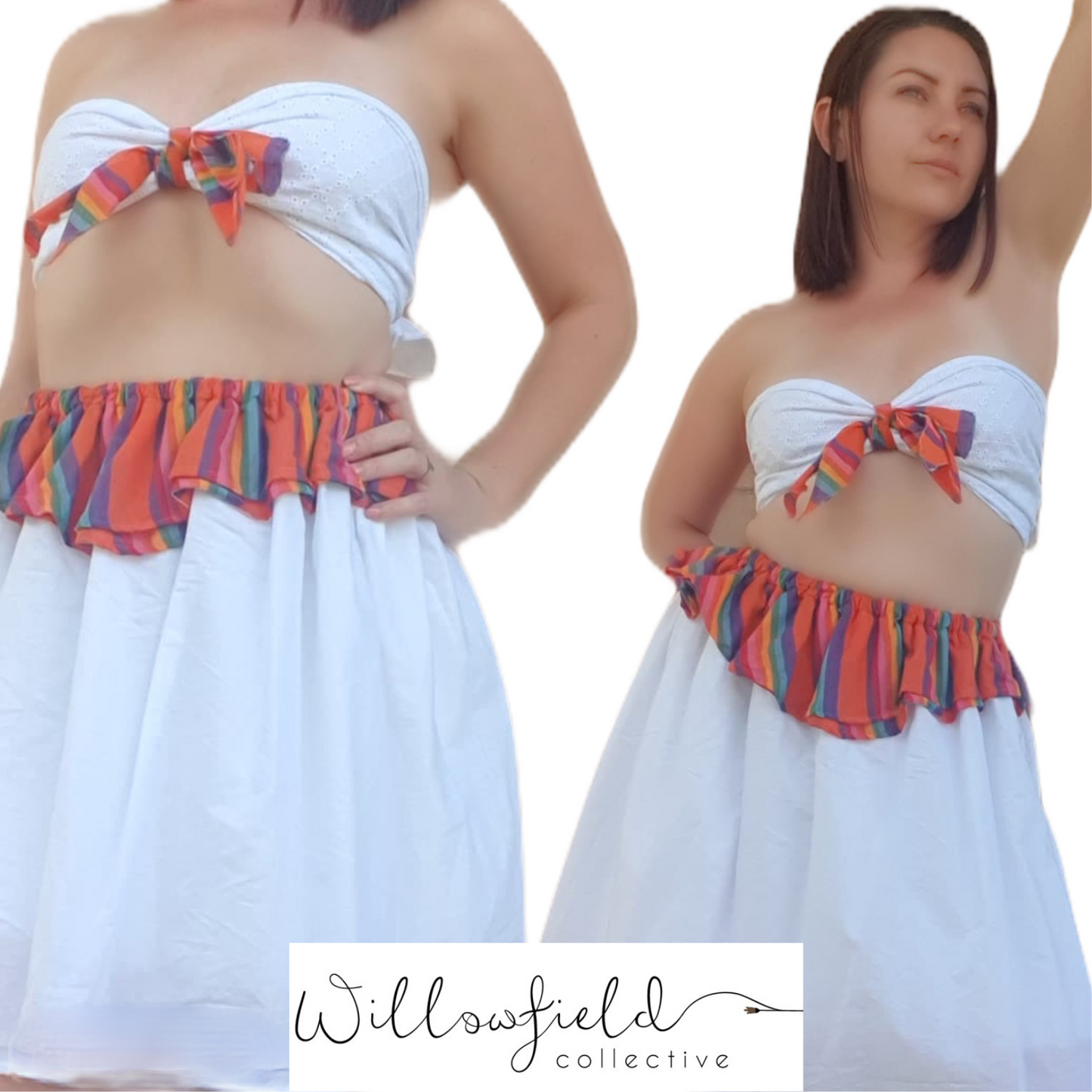 Rainbow love 2 pce set