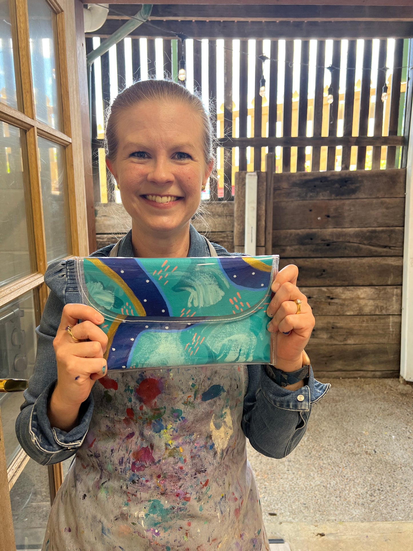 Canvas Clutch workshop