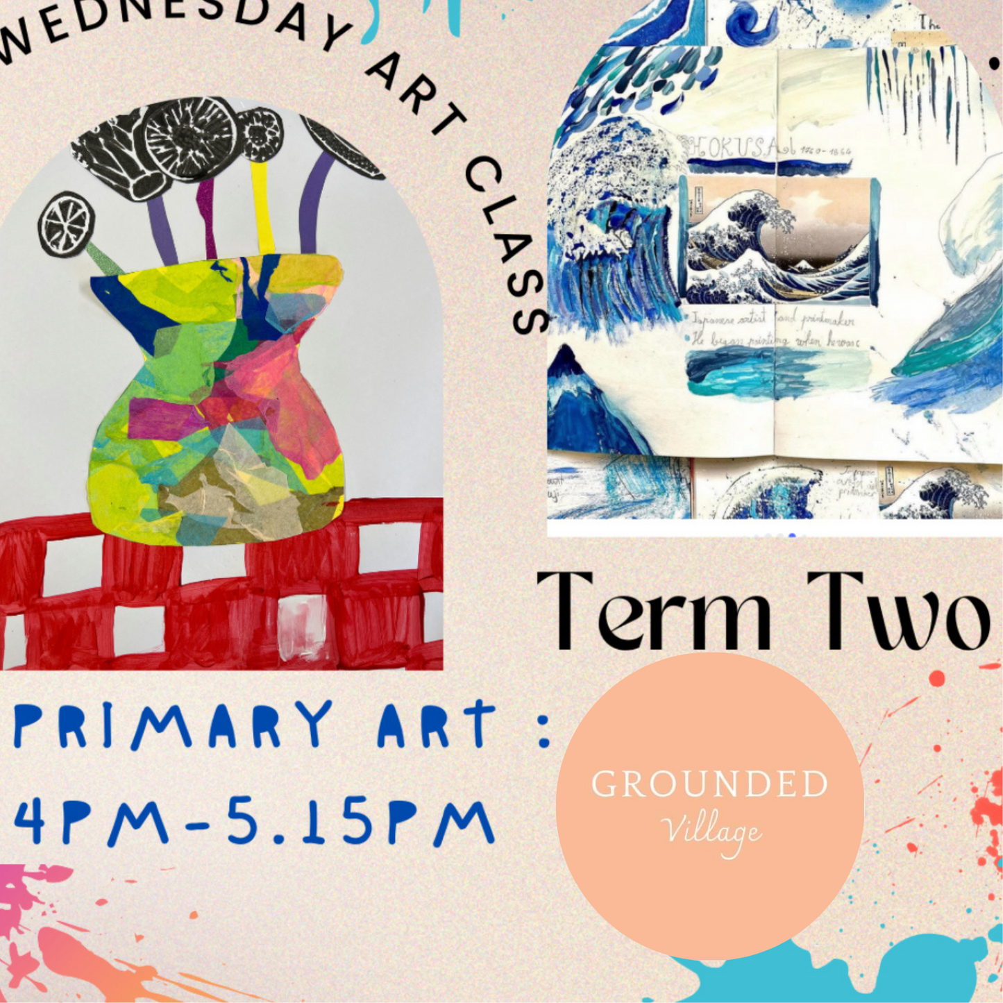 WEDNESDAY KIDS ART CLASS- TERM 2