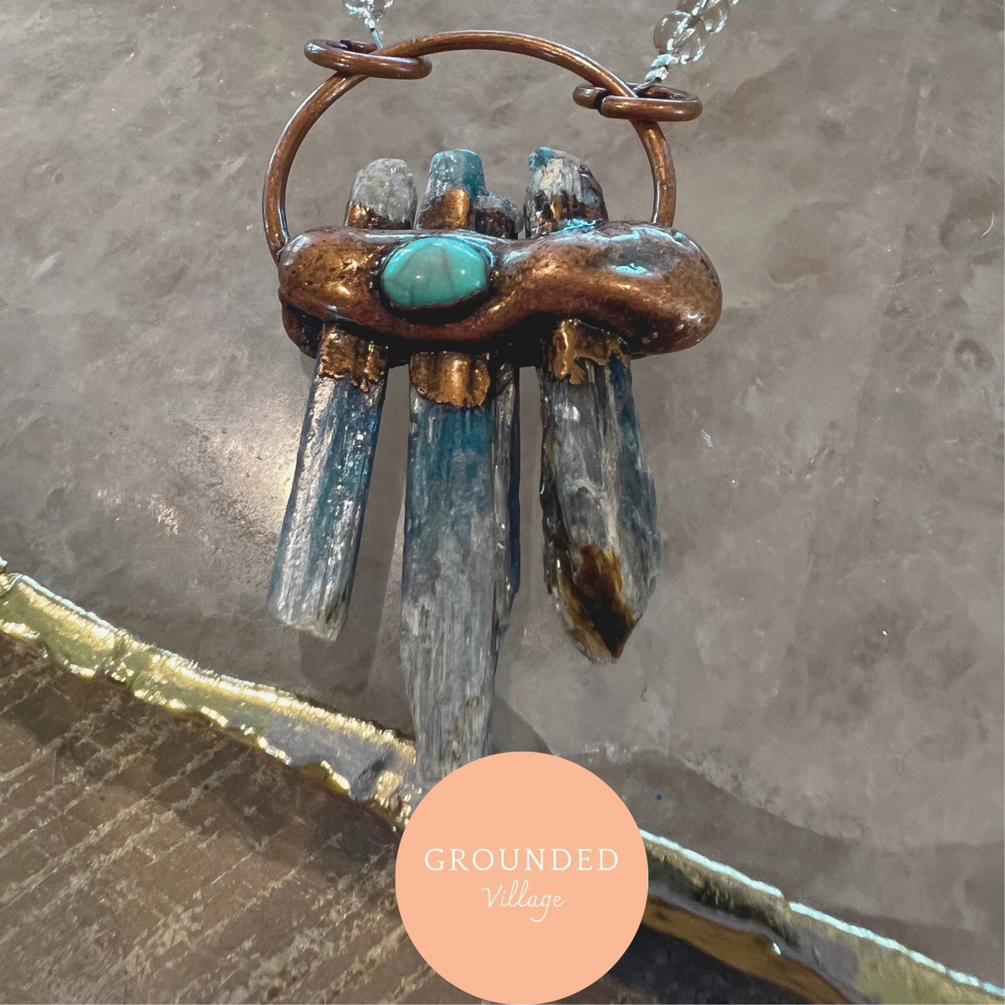 Crystal Gemstone creations - 3pce Jewellery set-  Fri 5th Dec