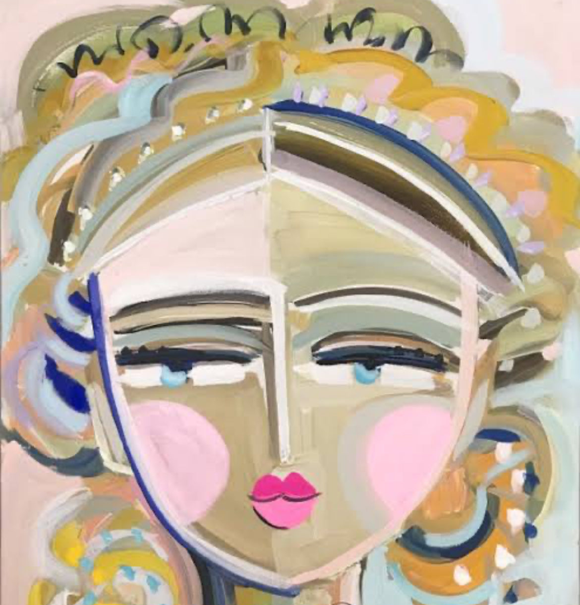 Warrior woman paint and sip