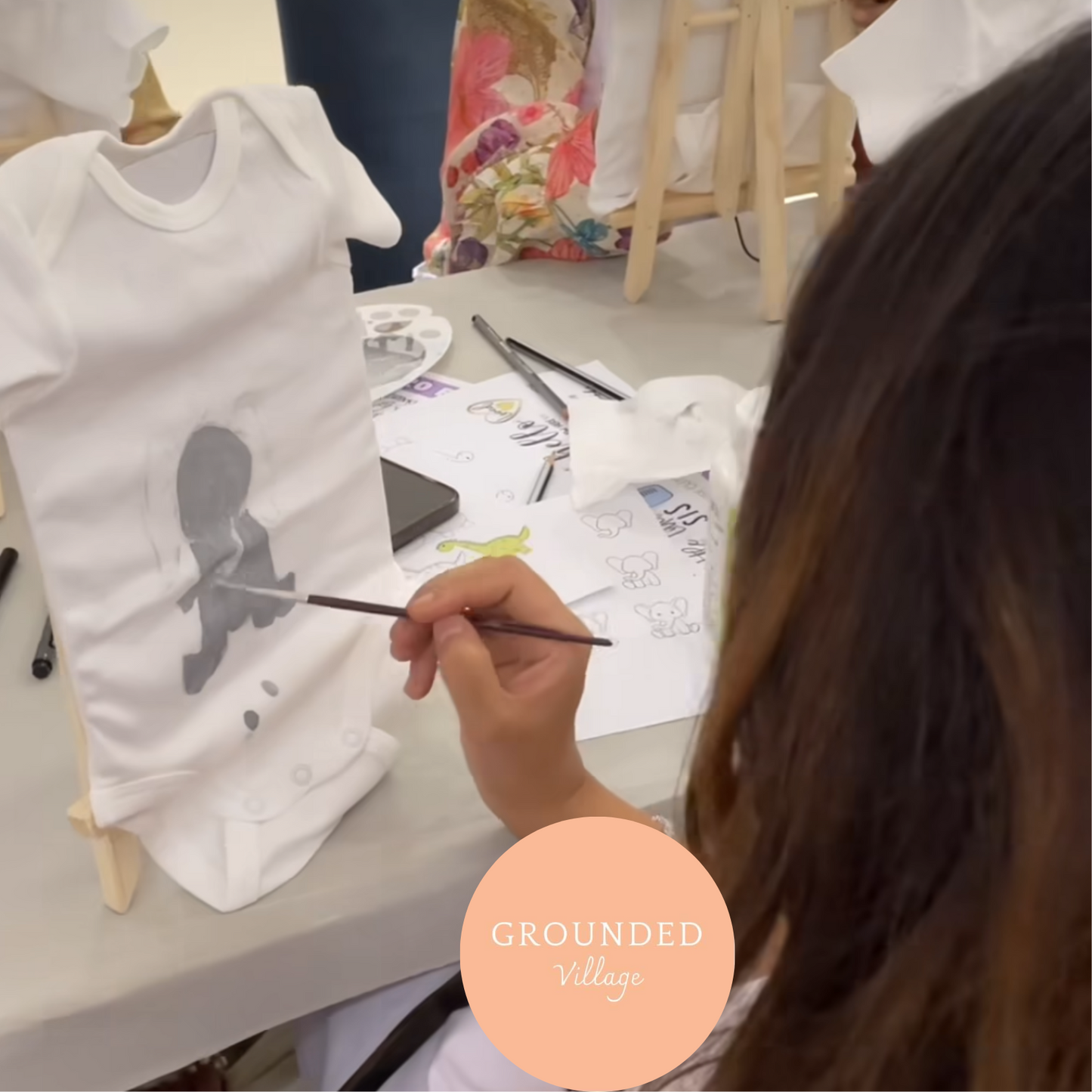 Baby Sprinkle paint party Event