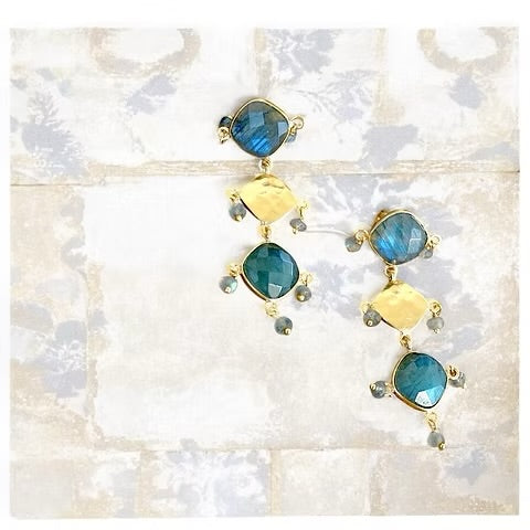 Mystic Relic Earrings - Labradorite