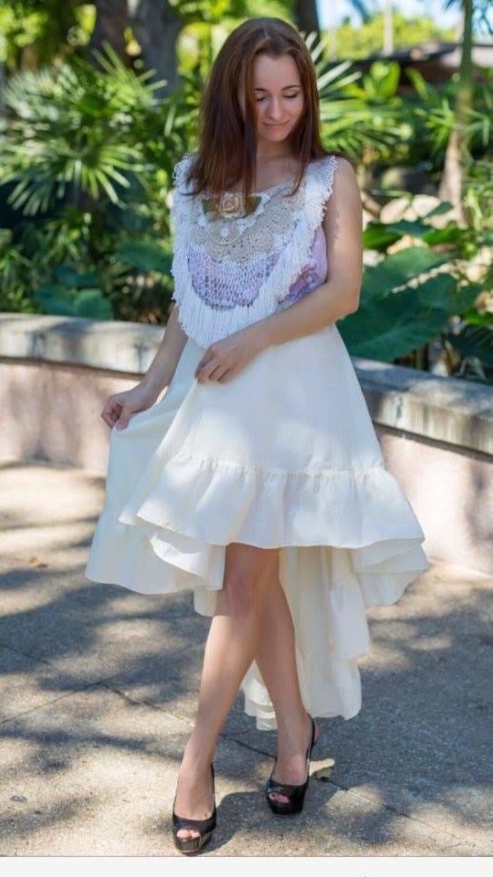 Willowfield Vintage songbird sweeper dress