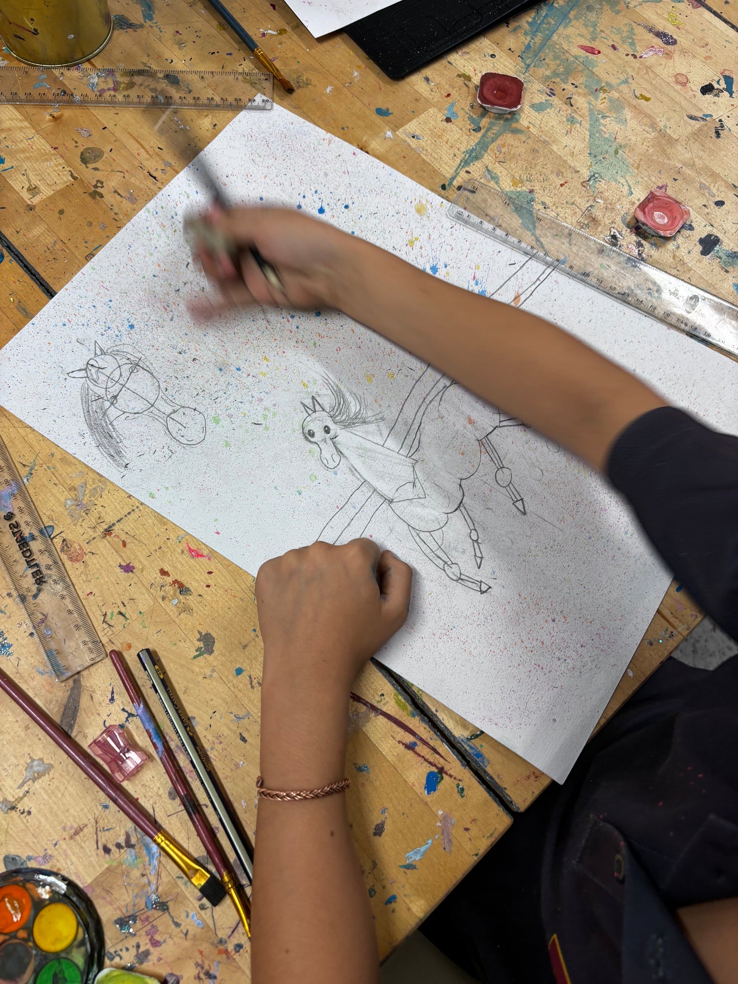Grounded holiday mixed media Art class- Friday 3rd Oct