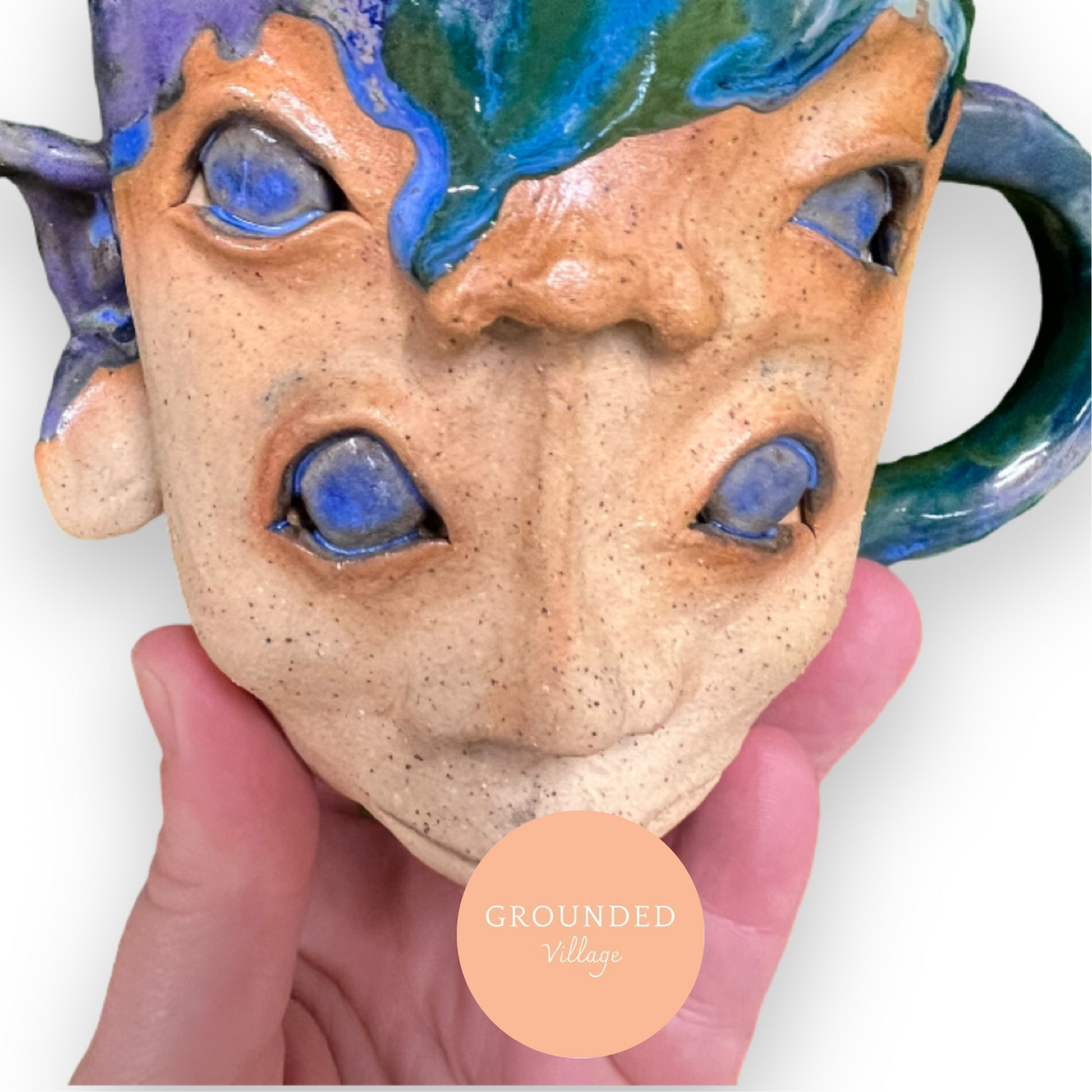 Enchanting fairy folk mugs 'Burkie'