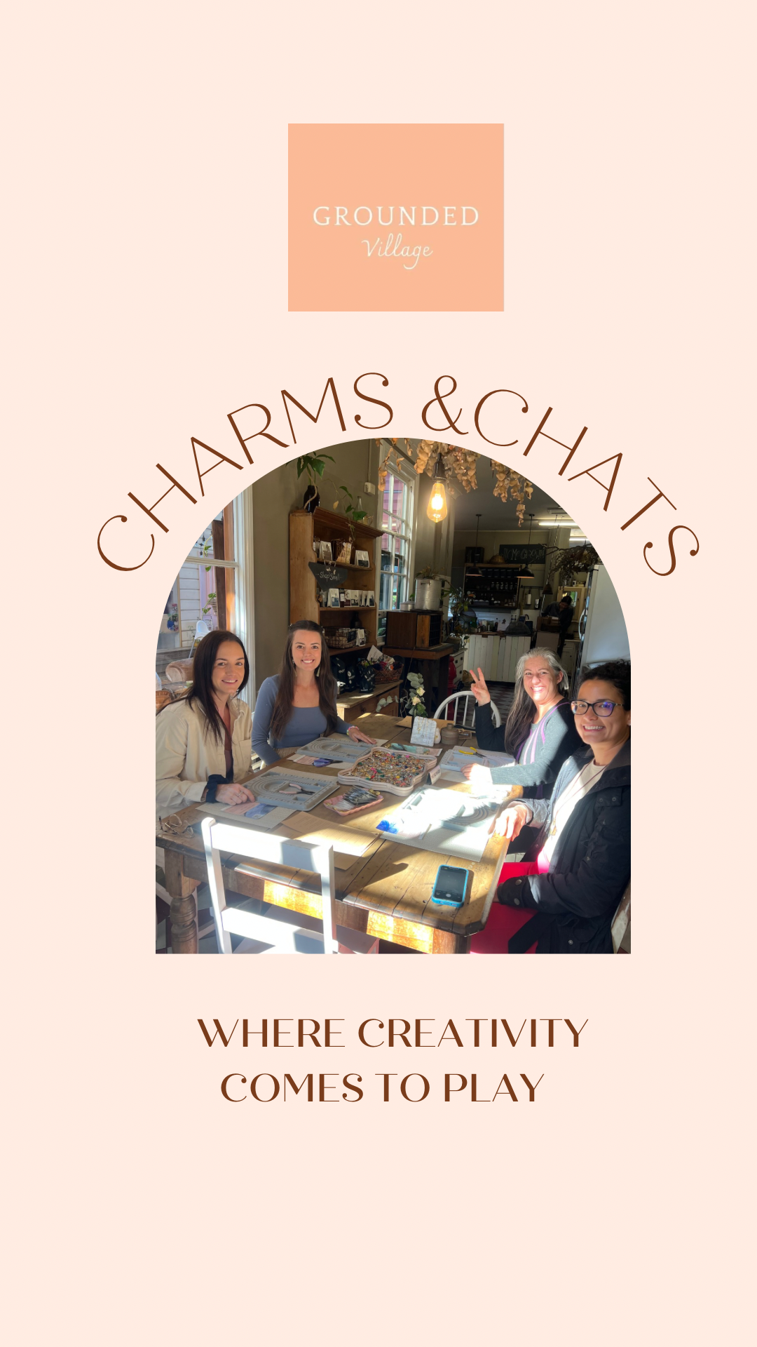 Charms and chats - A private charming cafe experience