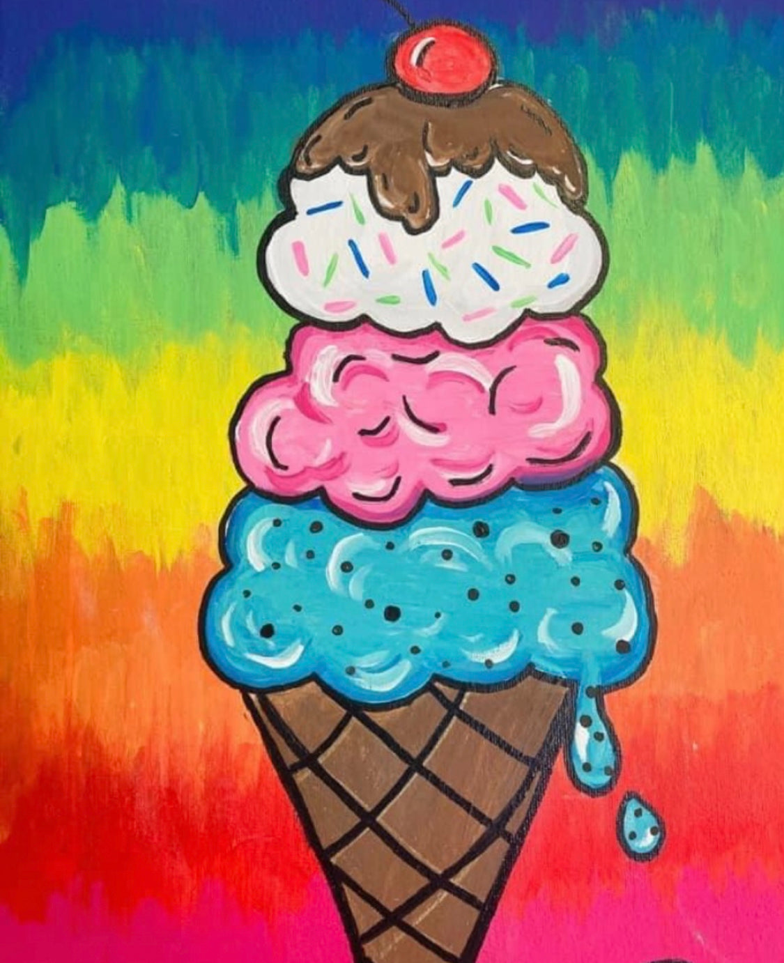 Paint party birthday Package