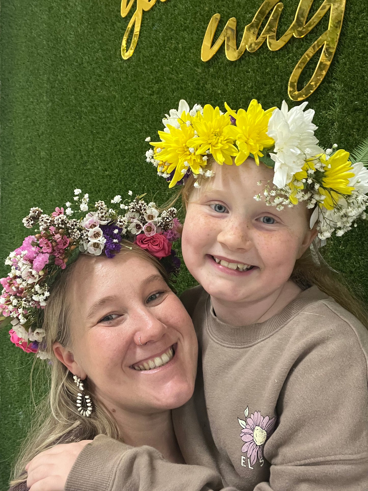Flower crowns and other niceties- Sunday 28th Sept