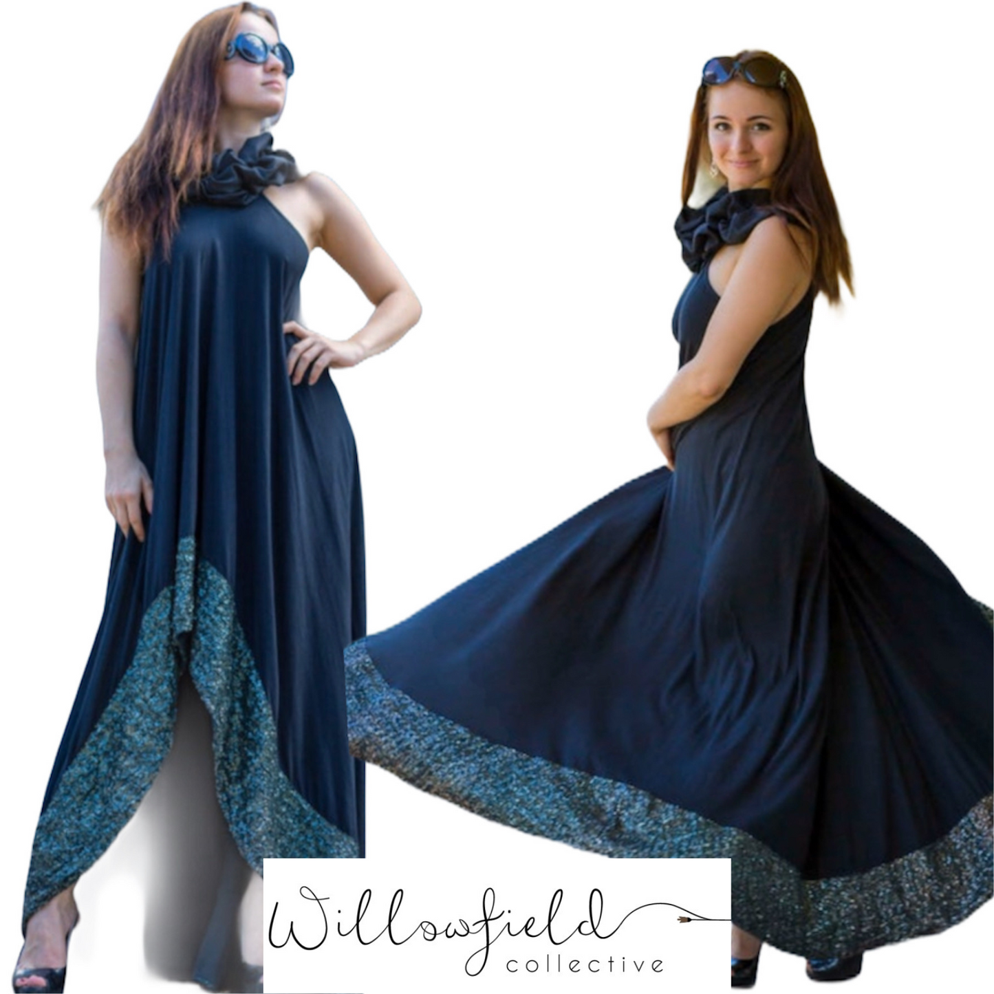 Statement shimmer gown