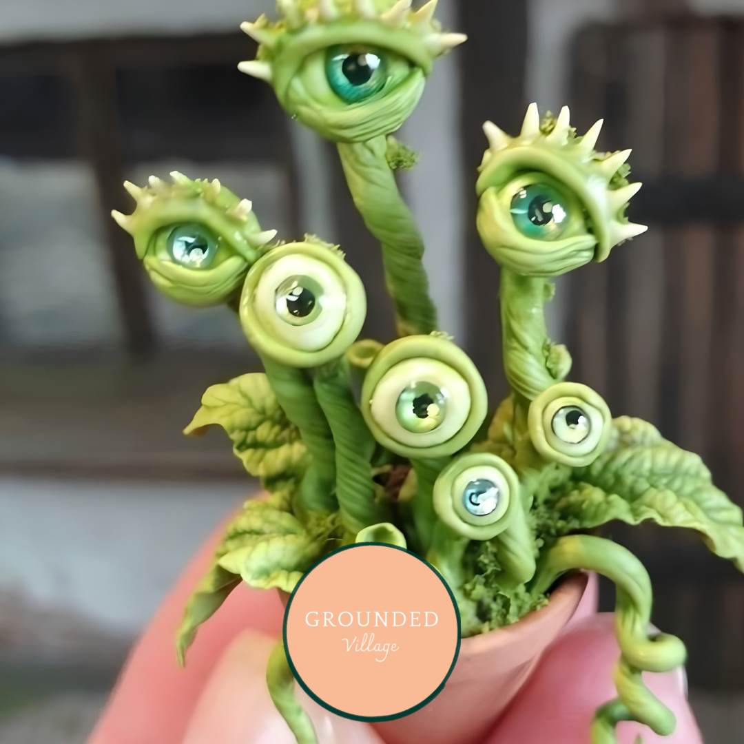 Mike wazowski Art Eye Planters - Tuesday 22nd Sept