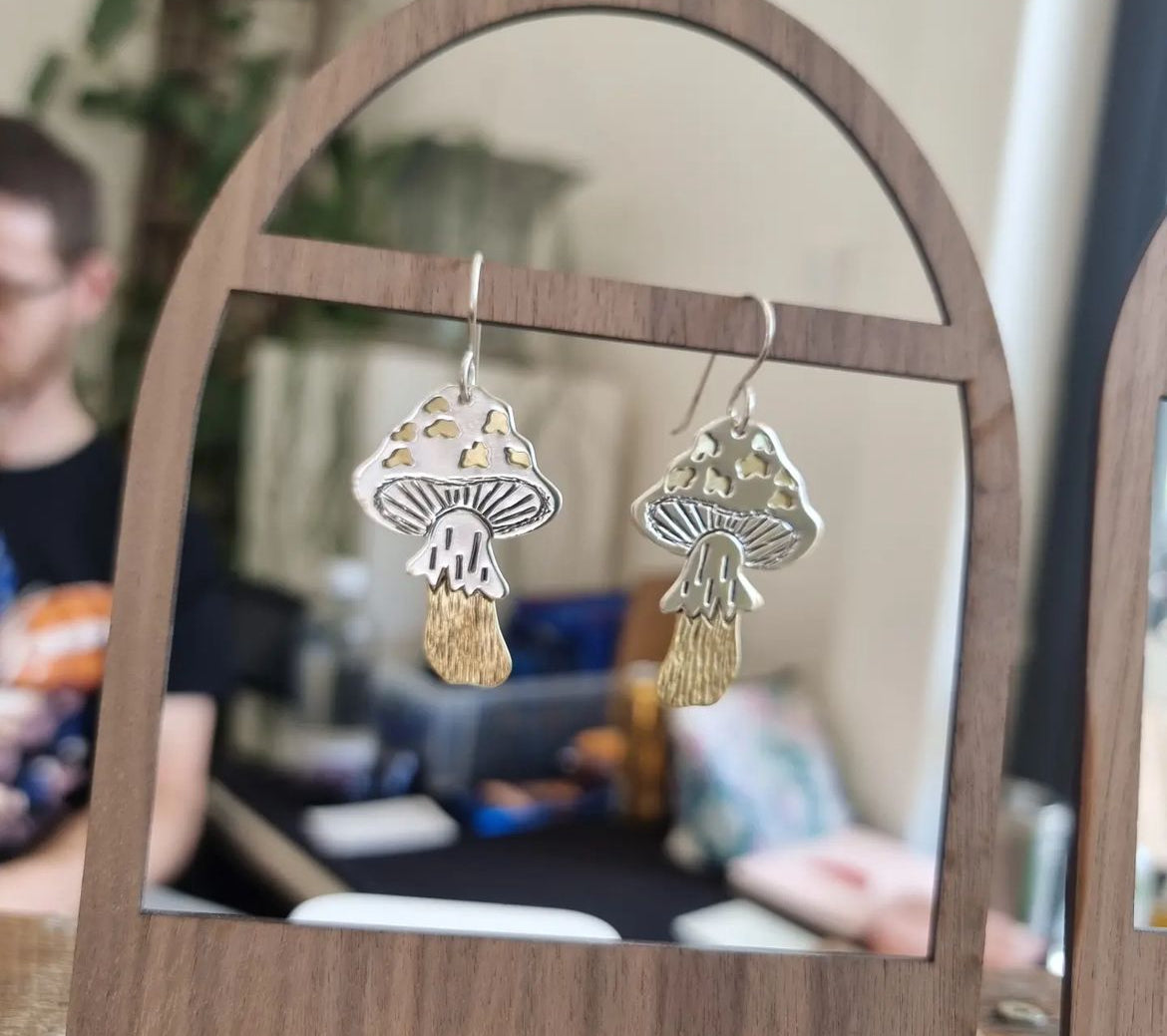 Silver smithing earrings and pendant Experience with soldering Techniques- Sun 10th May