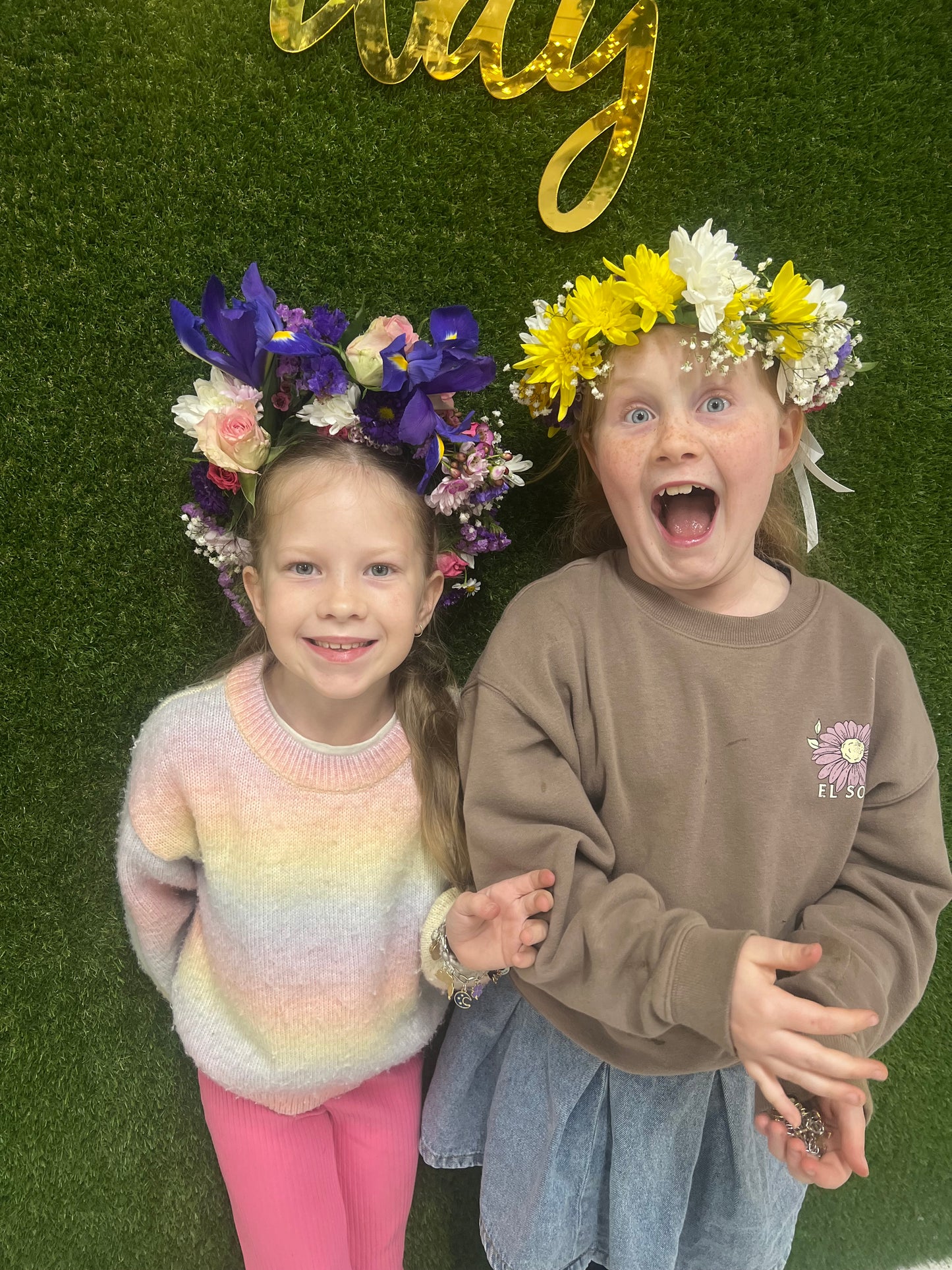 Flower crowns and other niceties- Sunday 28th Sept