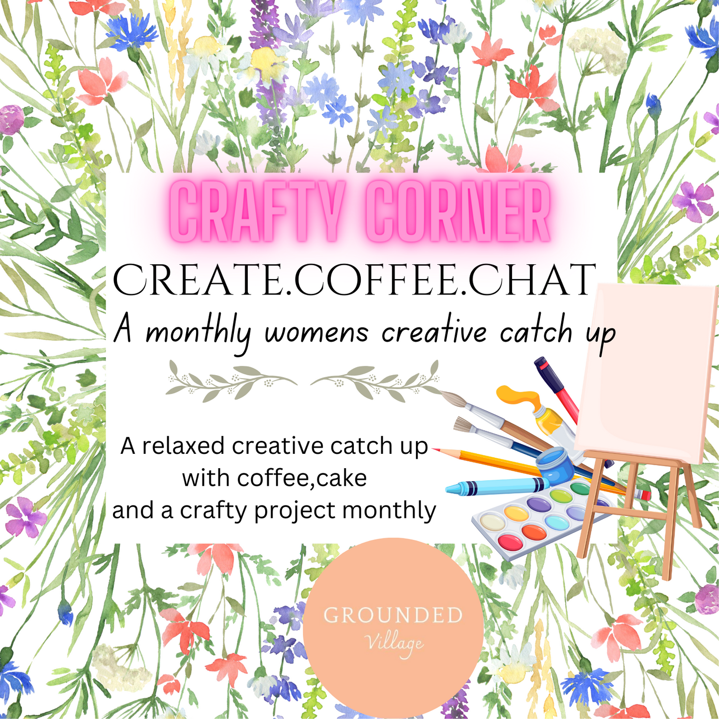Crafty corner -Monthly creative catch up