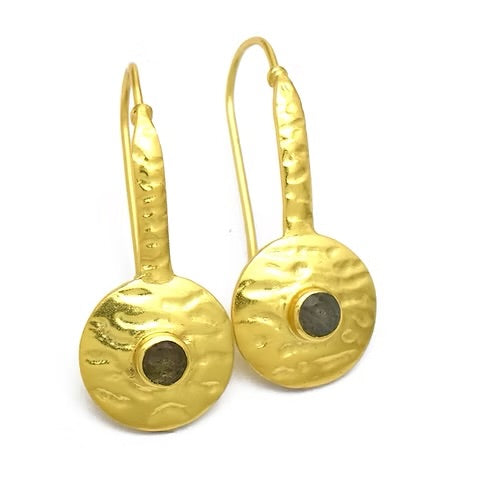 Ananta labradorite earrings