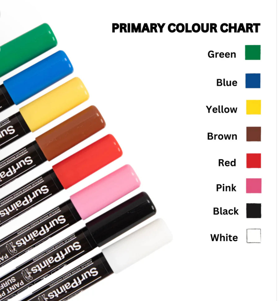 Surf Paints -Paint Pens