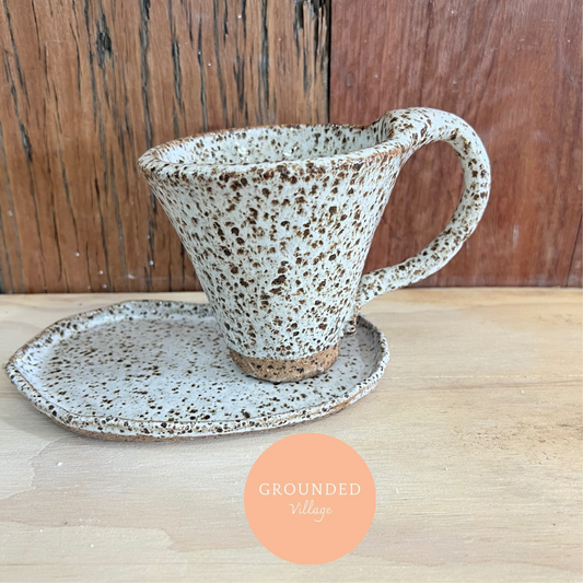 Tea cup and saucer ceramics workshop-SAT DEC 6TH