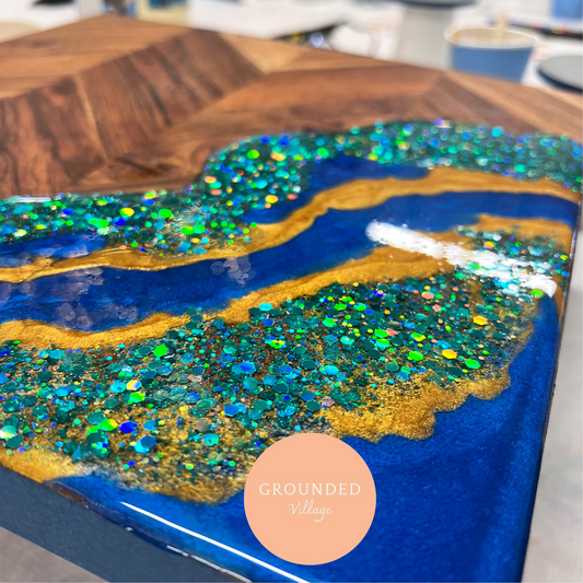 Resin Art and sip-