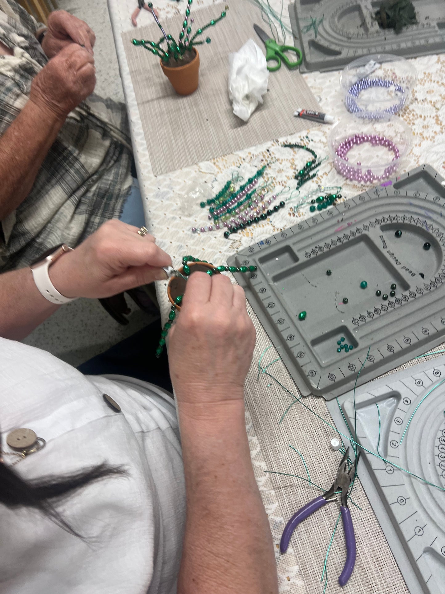 Beaded Succulent workshop -