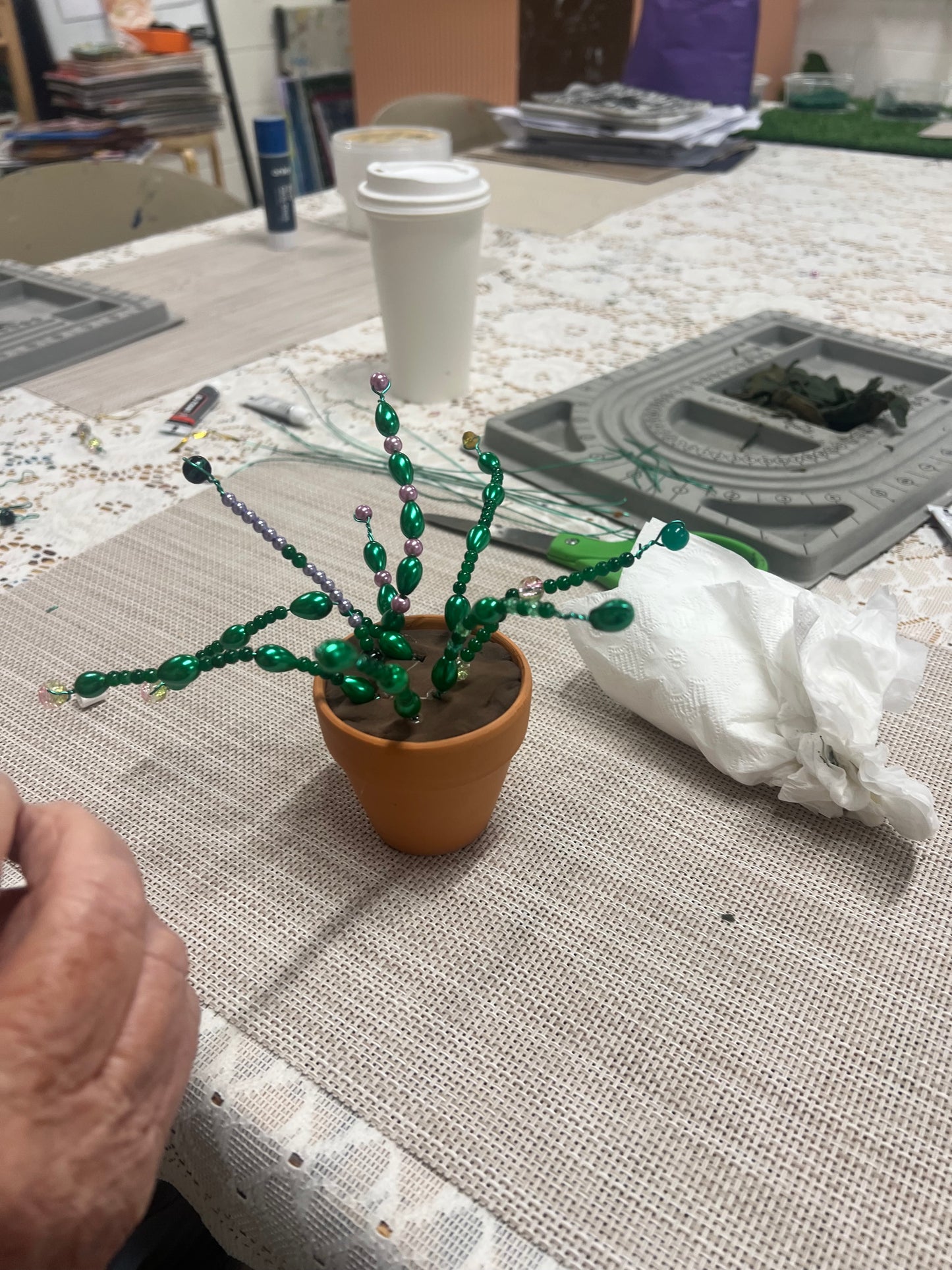 Beaded Succulent workshop -