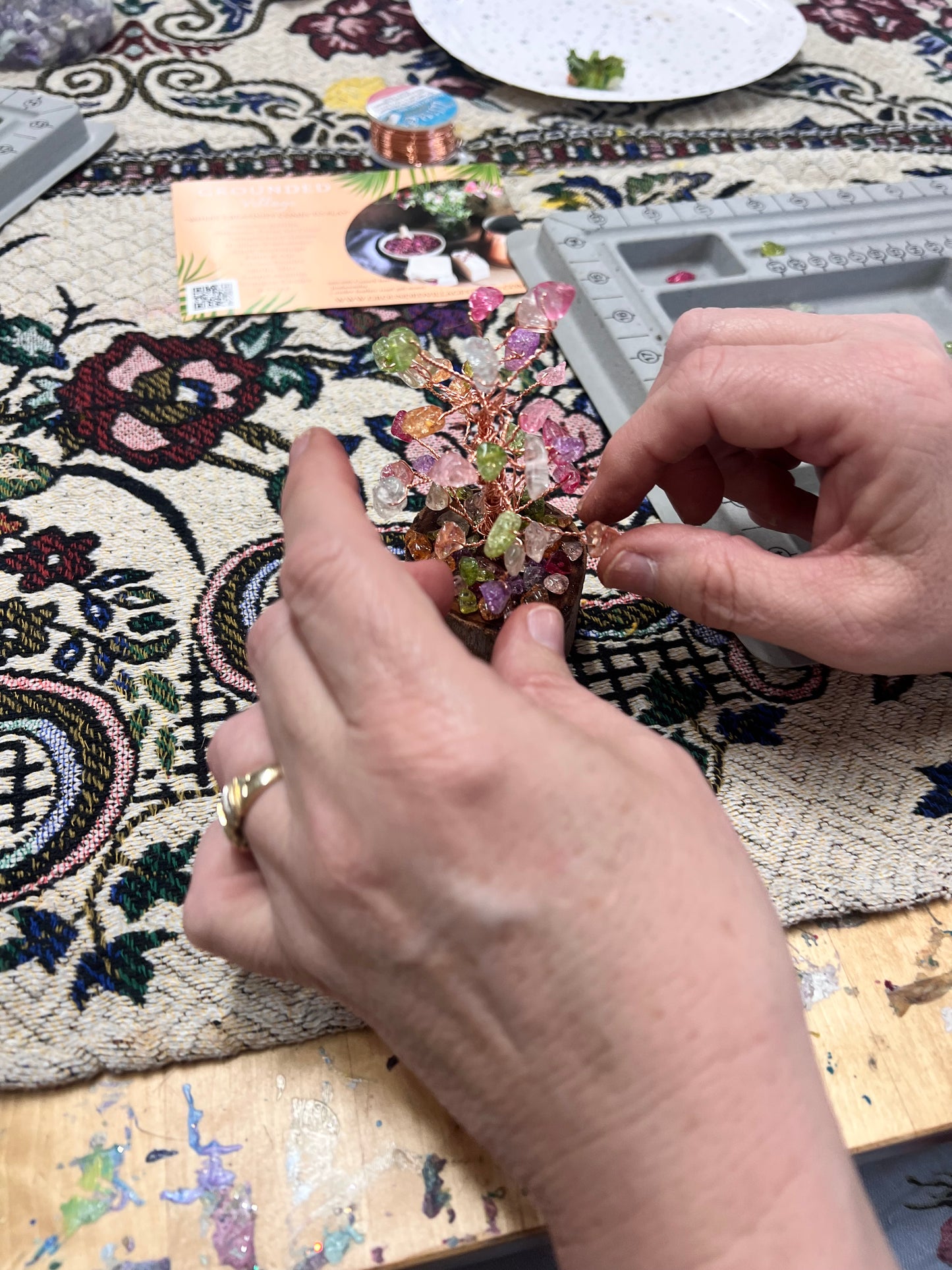 Crystal tree workshop