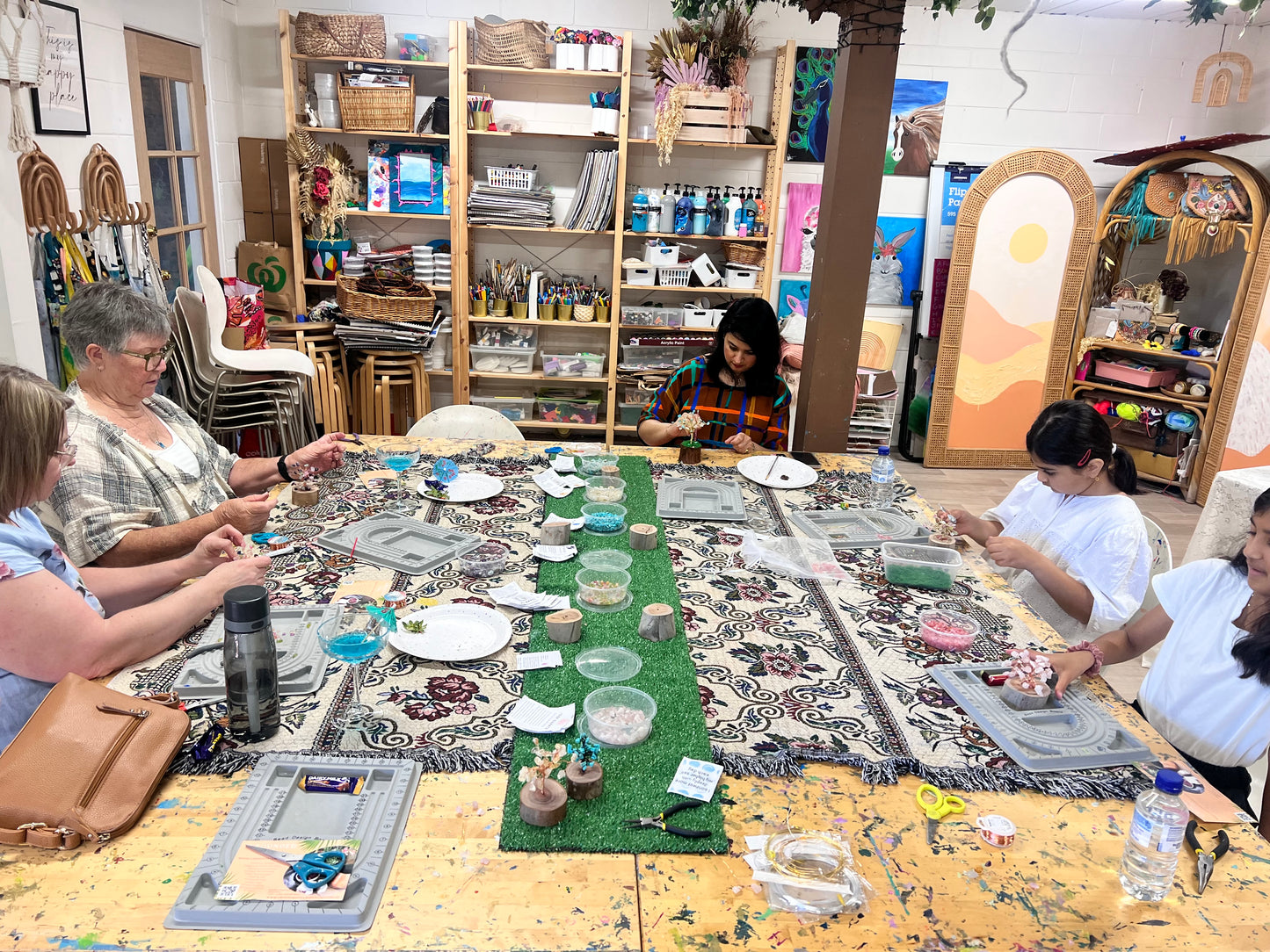 Crystal tree workshop