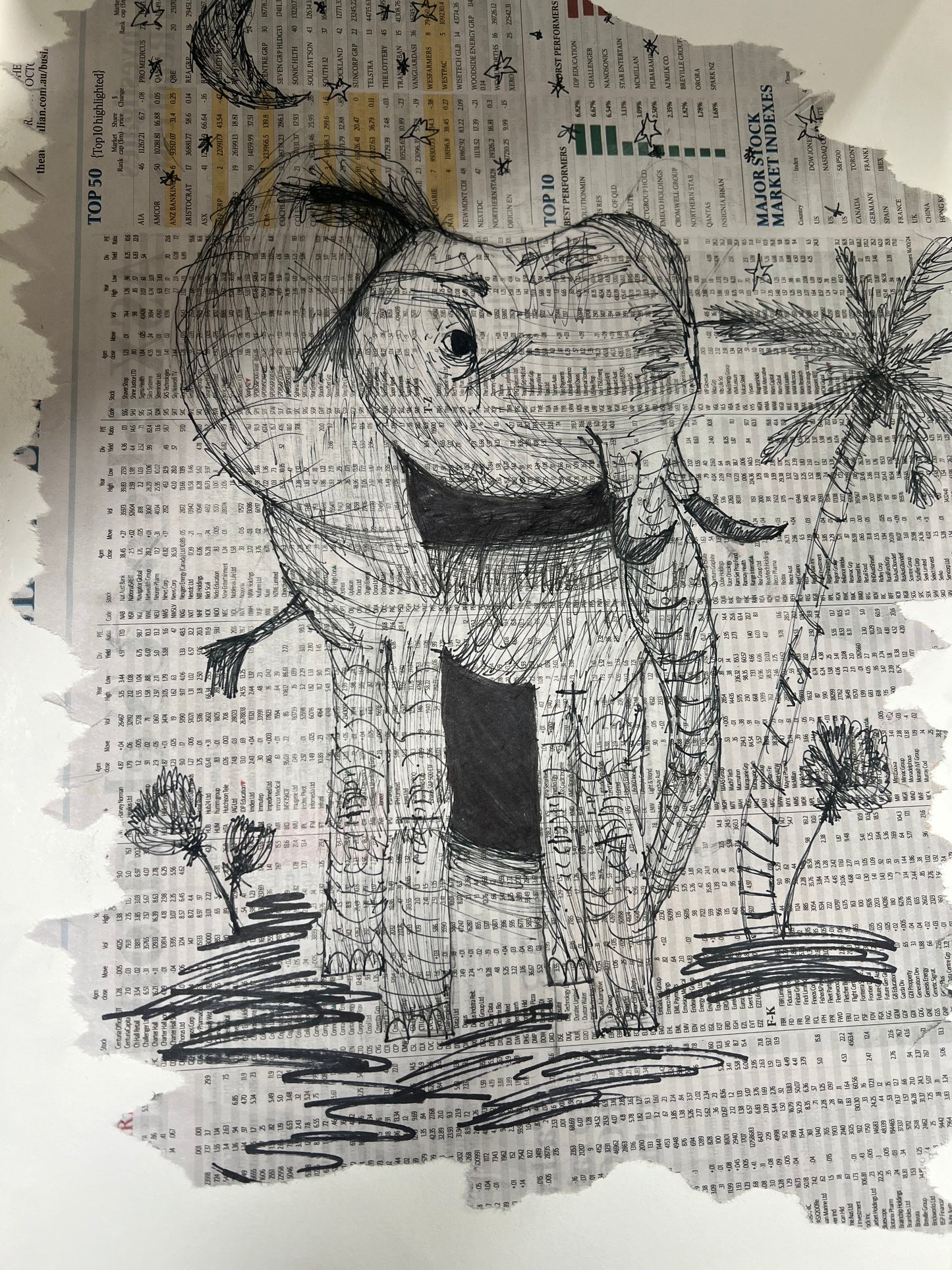 Grounded holiday mixed media Art class- Friday 3rd Oct