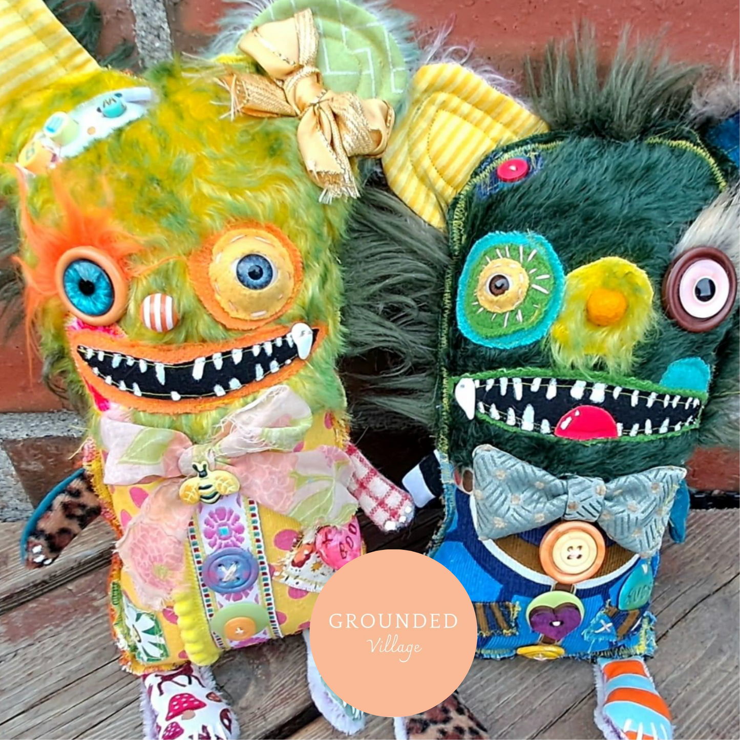 Quirky crazy sewing critters - Wed 1st Oct