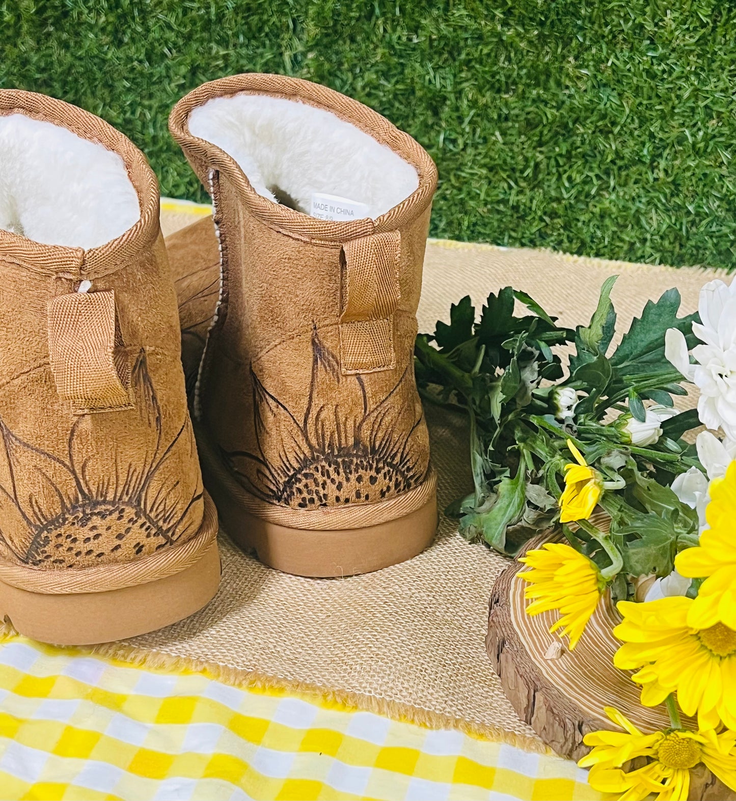 Burnt boots slipper burning workshop- Sat 9th Aug