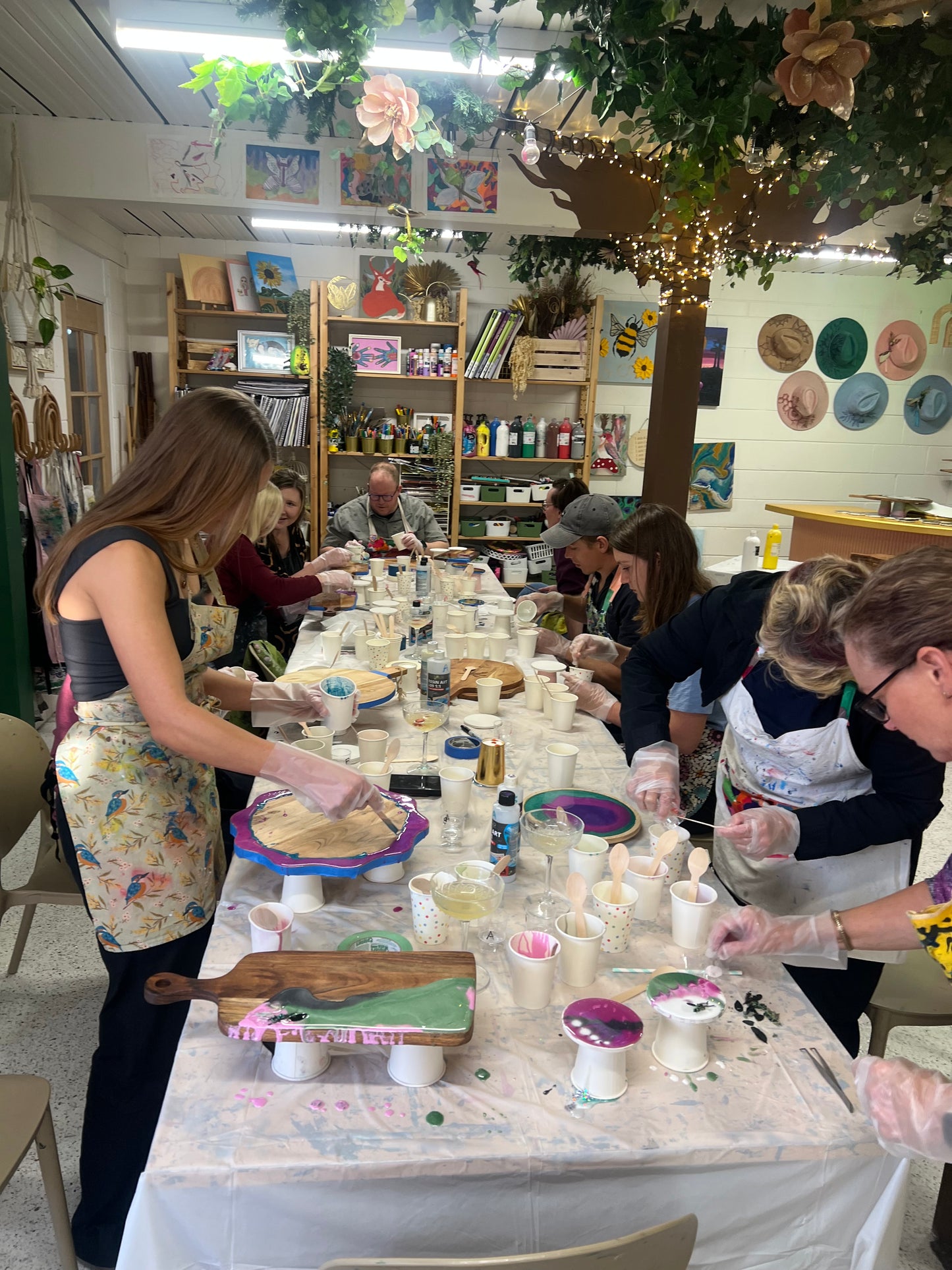 Resin Art and sip- Friday 22nd Aug