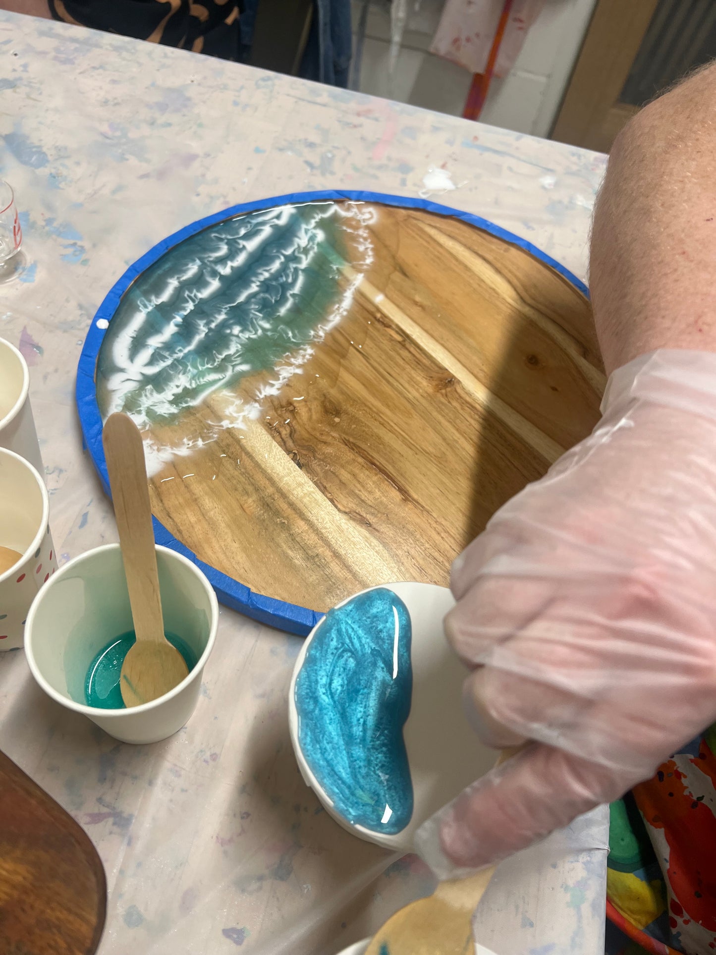 Resin Art and sip- Friday 22nd Aug