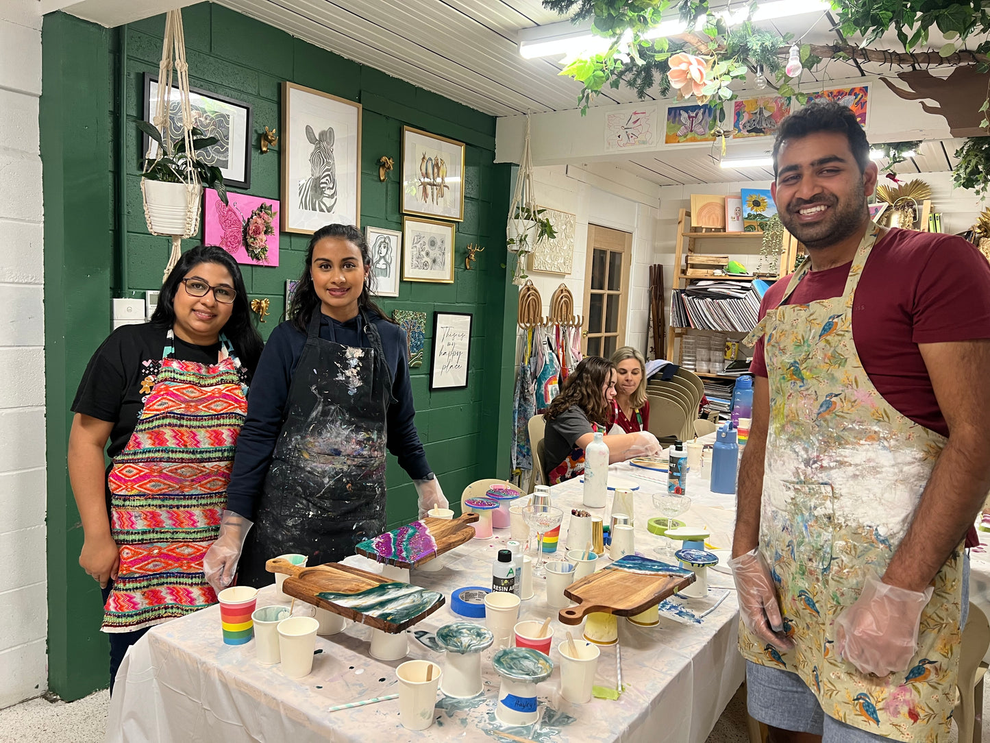Resin Art and sip- Friday 22nd Aug