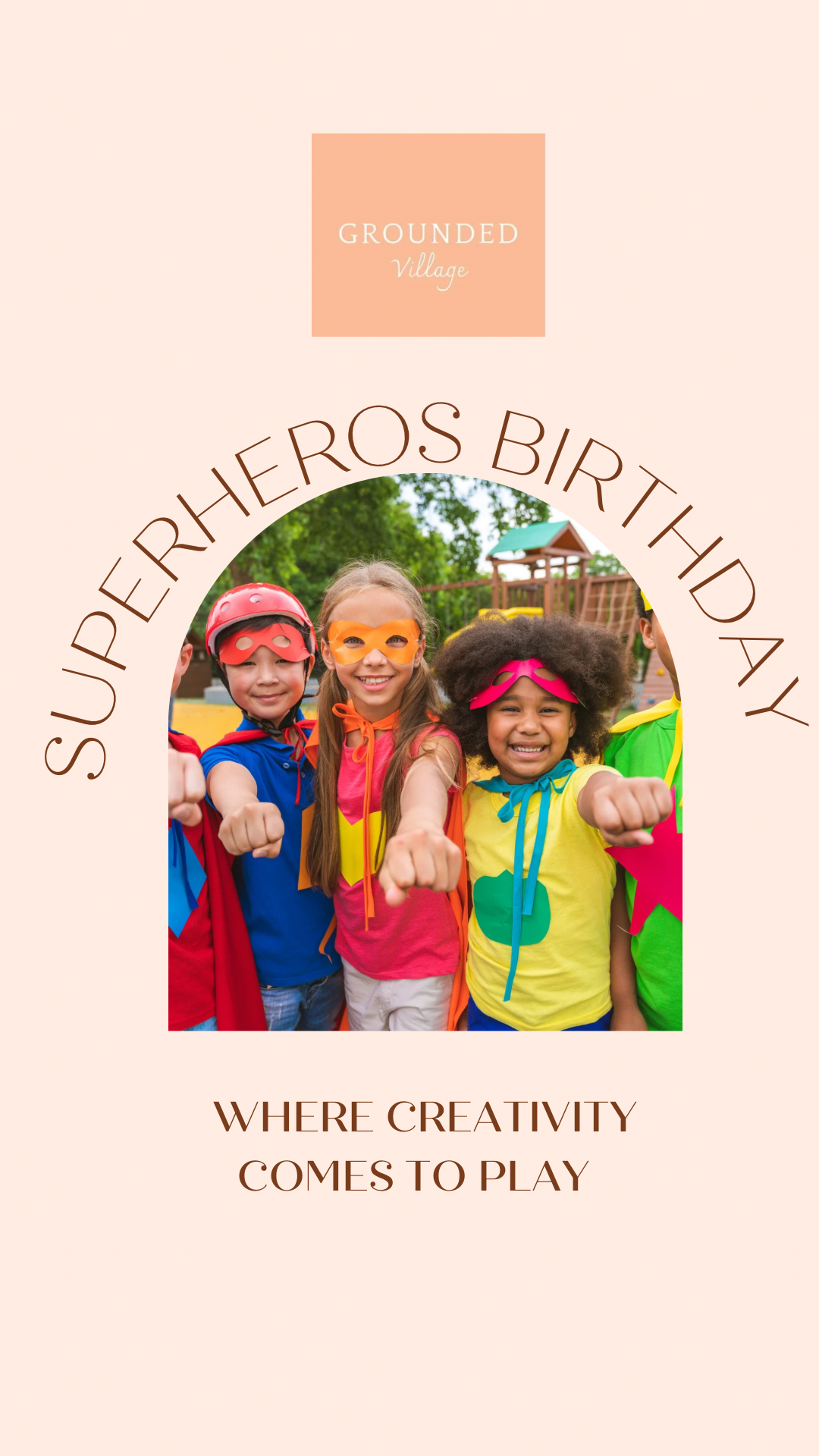 Superheros party package