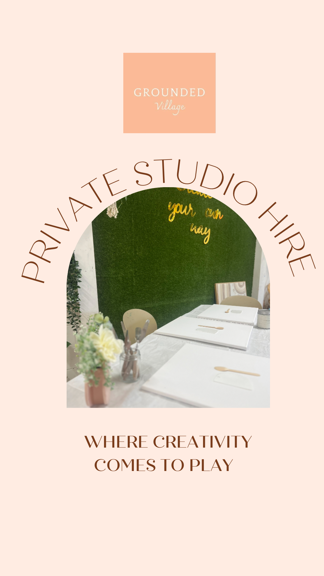 Grounded Village studio hire