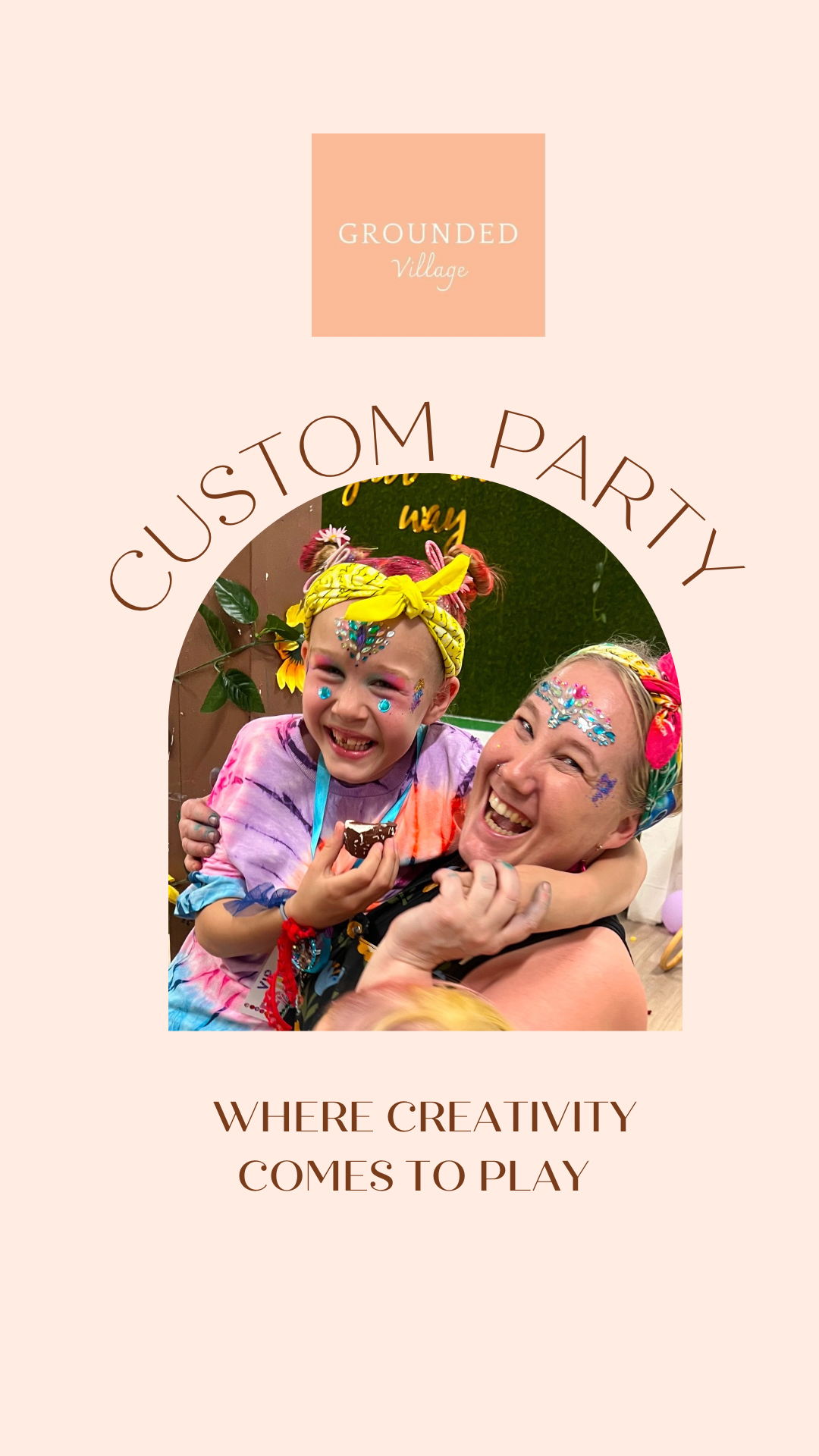 Custom birthday party package