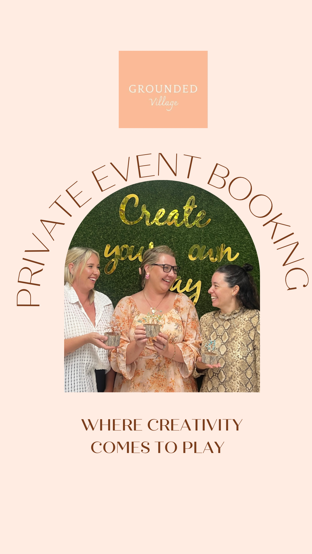 Private Workshop at grounded village Studio