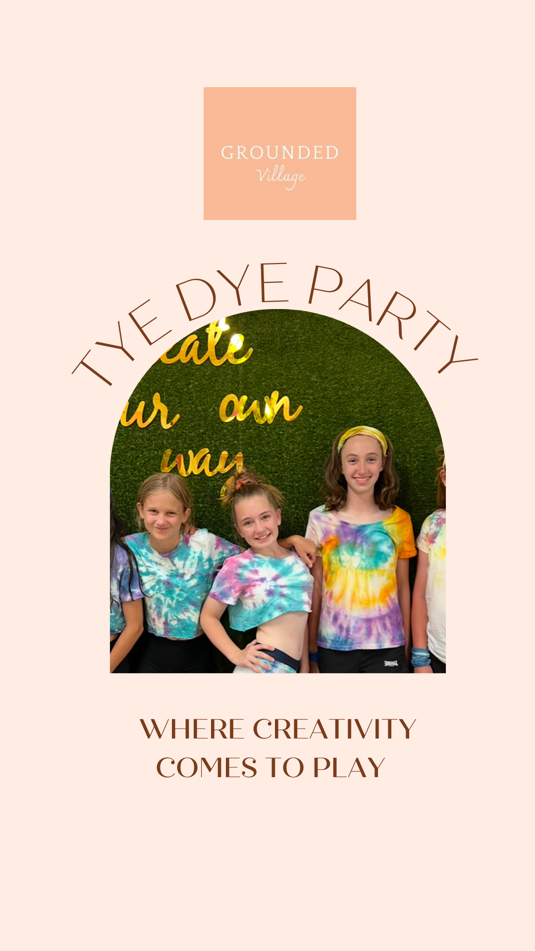 Tye Dye Birthday party