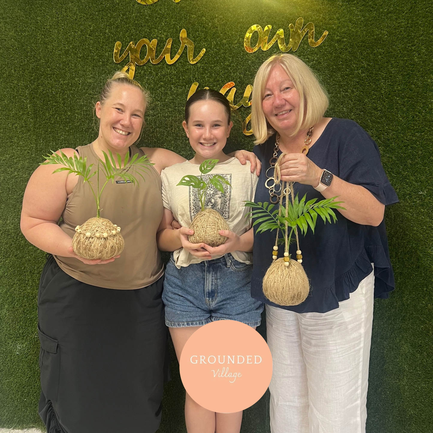 Kokodama plant workshop-