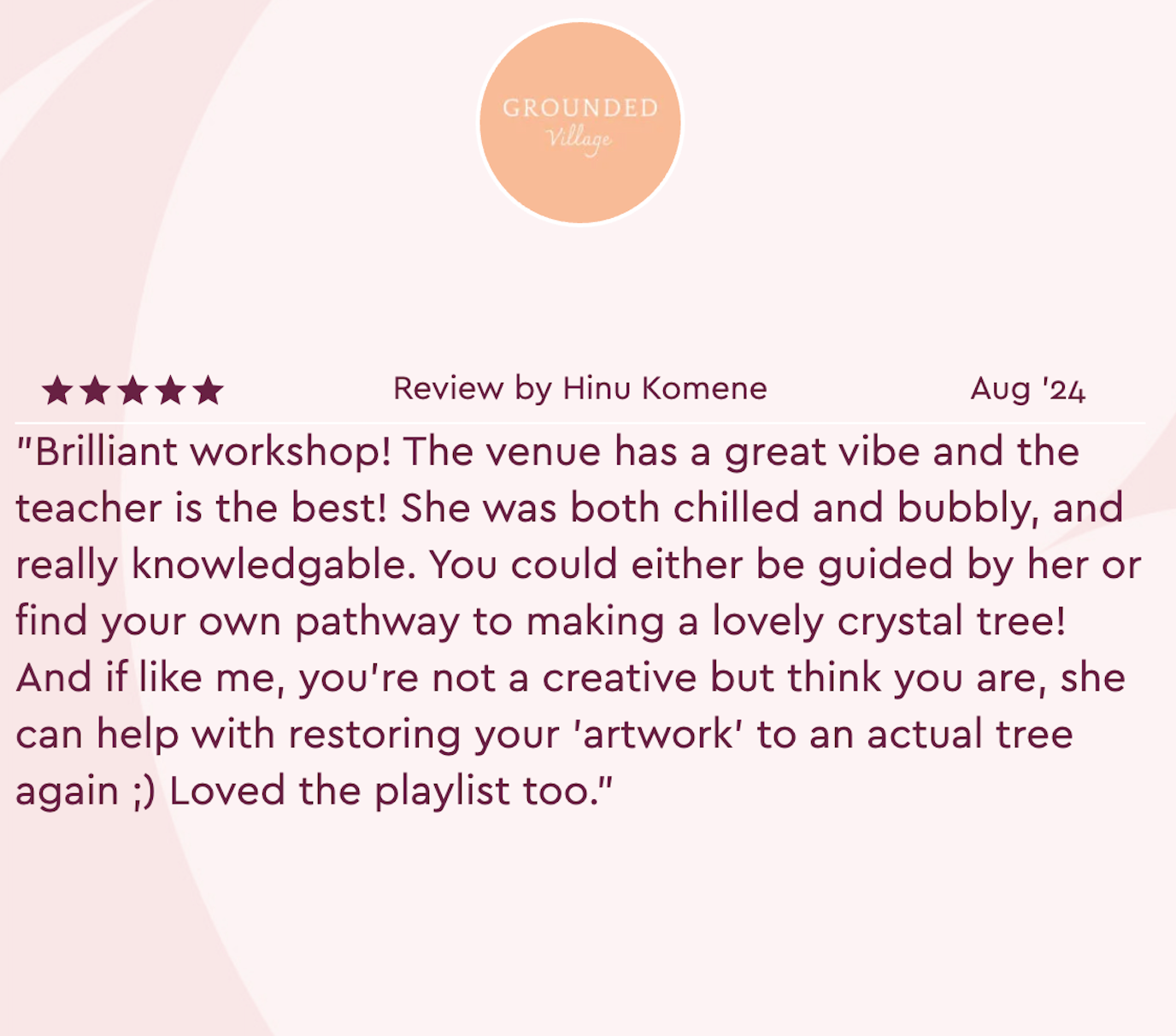 Crystal tree workshop