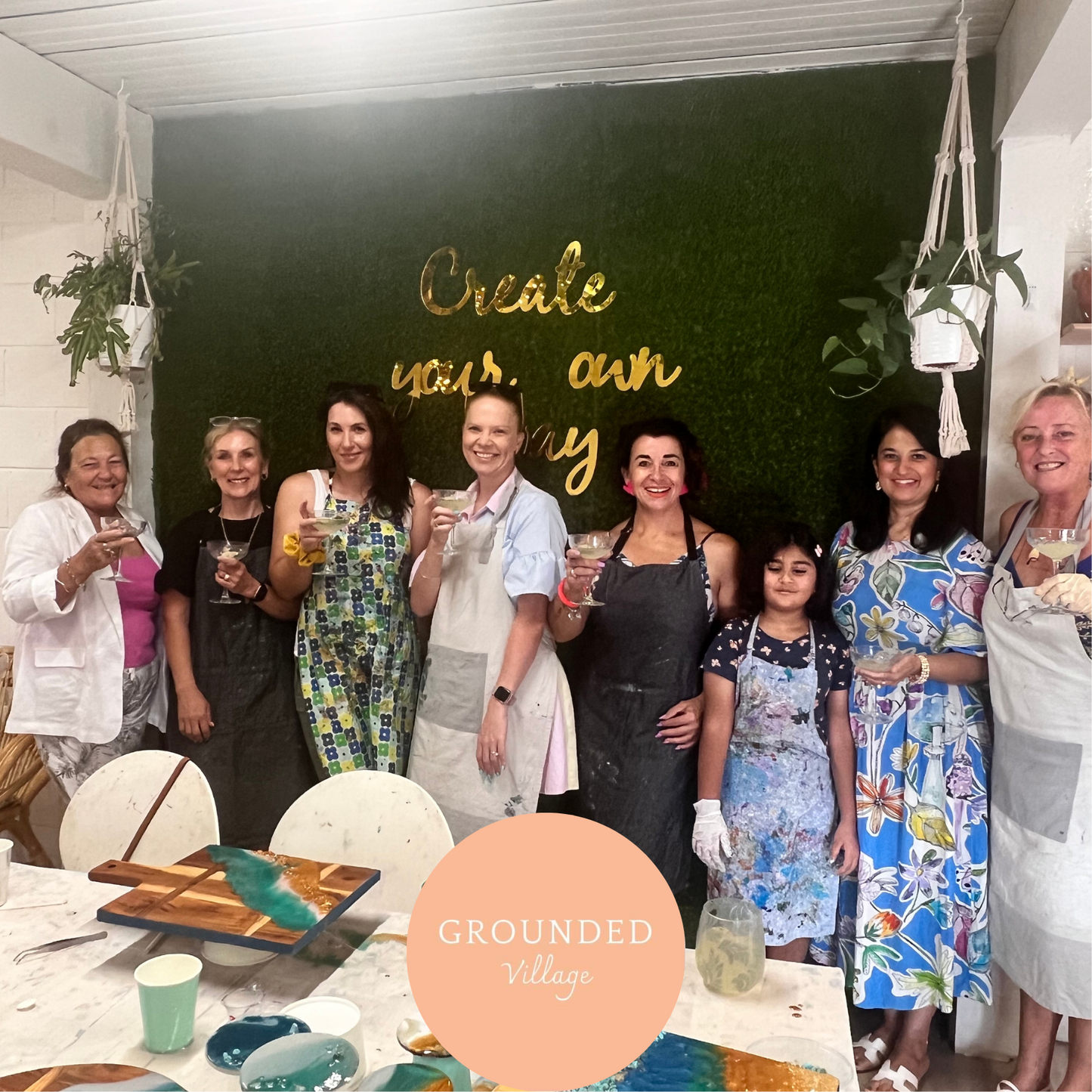 Resin Art and sip - Friday 5th Jan