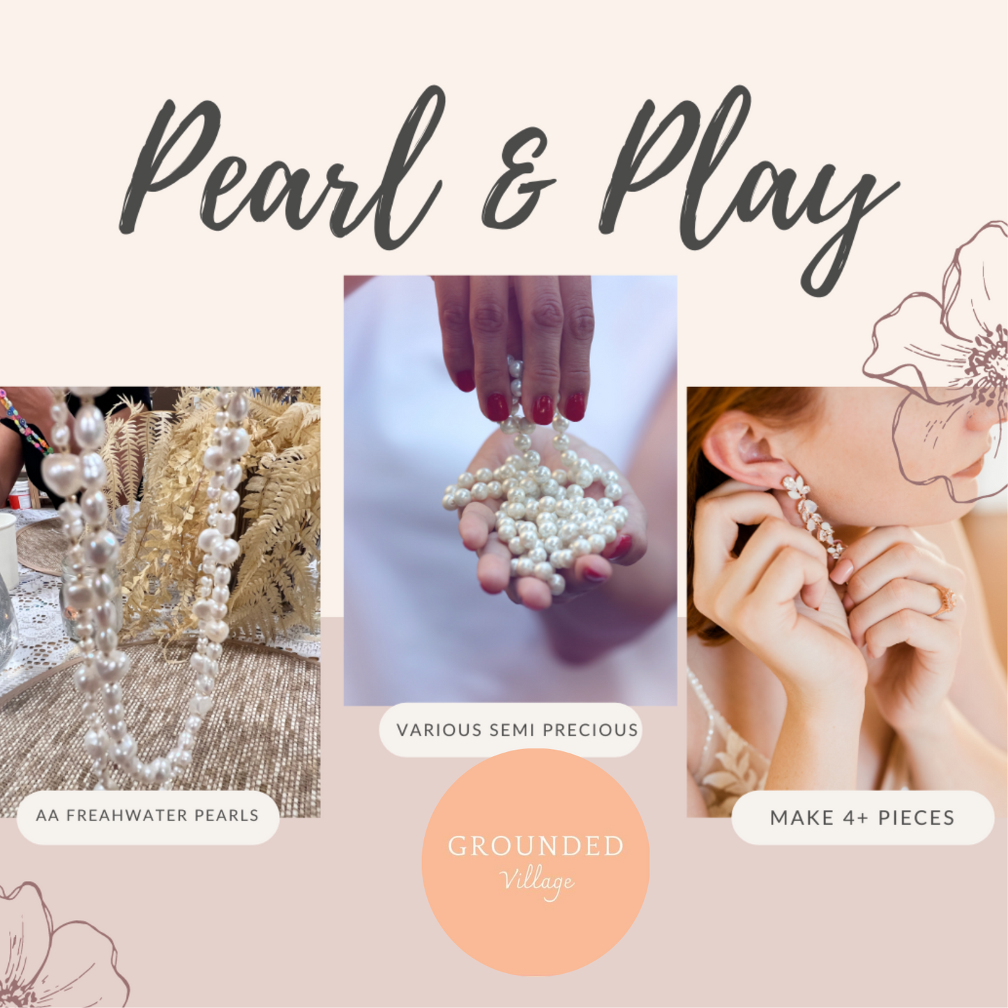Valentines Special Sip and Jewels masterclass - Weds 14th feb