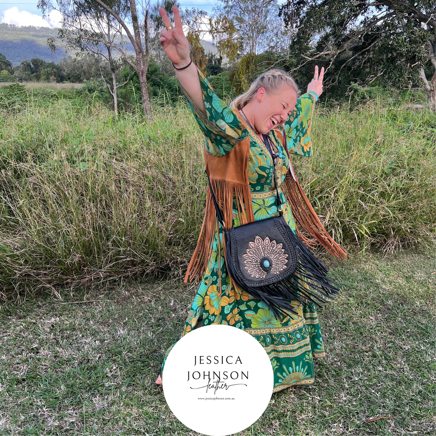 Fleetwood  Black Festival bag - Jet black