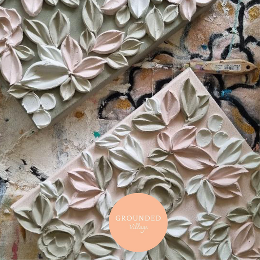 Floral texture Art Workshop-Sun 14TH June - LAST DATE FOR 2026