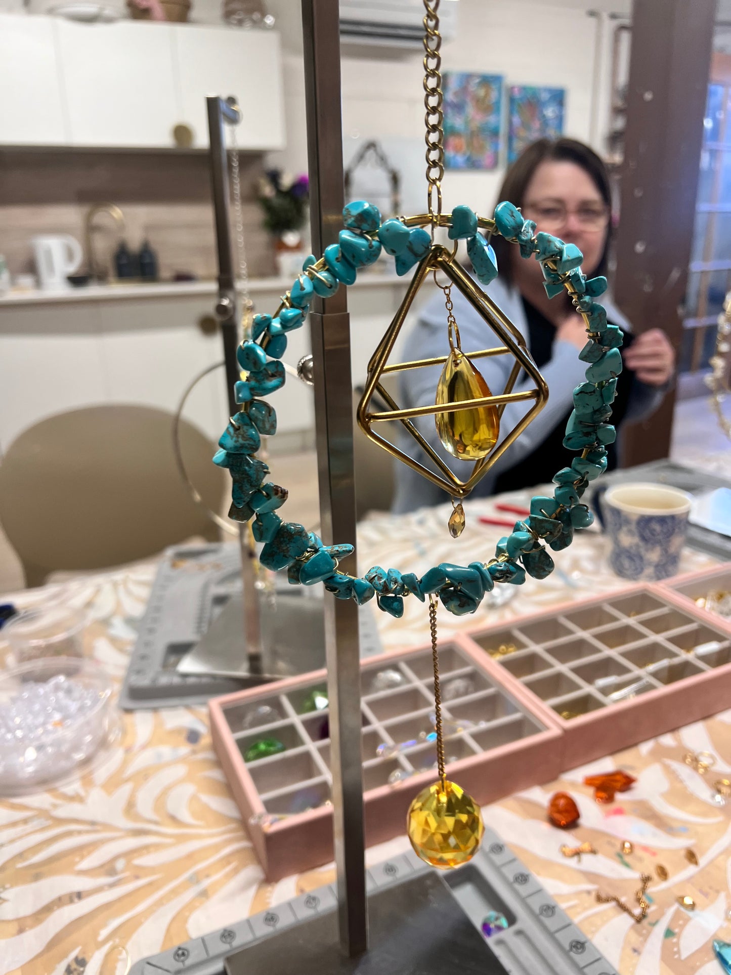 Crystal Suncatcher Workshop